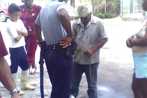 Escena de intento de suicidio_foto Red Cubana de Comunicadores Comunitarios