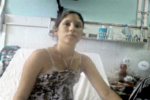 Claudia Nubiola Sánchez, madre de la bebé fallecida_foto cortesía de José A. Fornaris