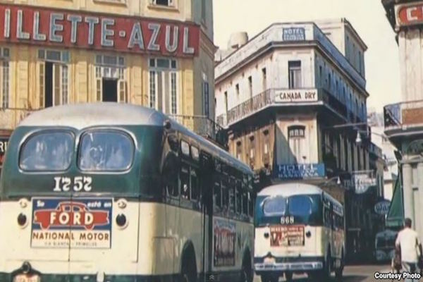 Omnibus de la Cooperativa de Omnibus Aliados en 1957