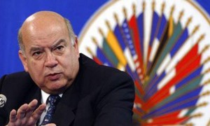 El secretario general de la OEA, José Miguel Insulza