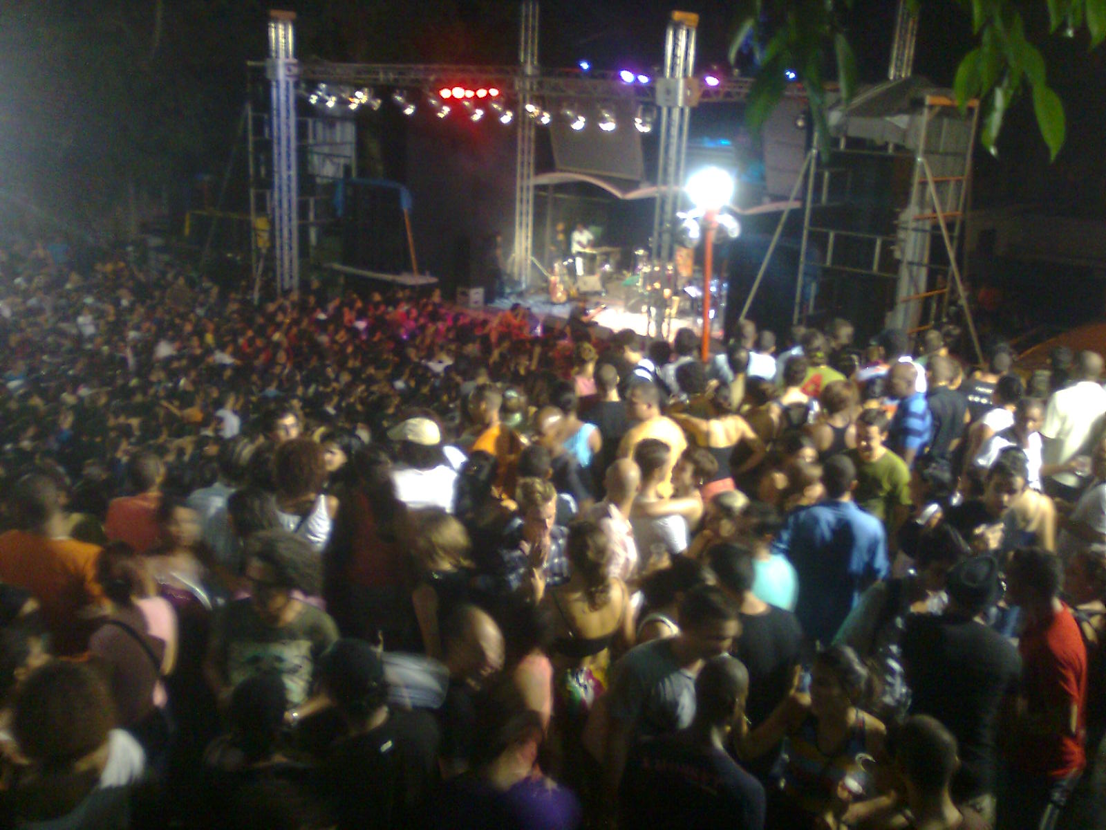 El publico durante el concierto de Habana Abierta