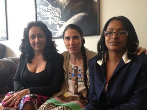 Miriam Celaya, Yoani Sanchez y Laritza Diversent en Stockholm, 20 May 2013