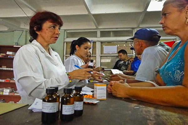 Farmacia en Cuba (Foto tomada de internet)