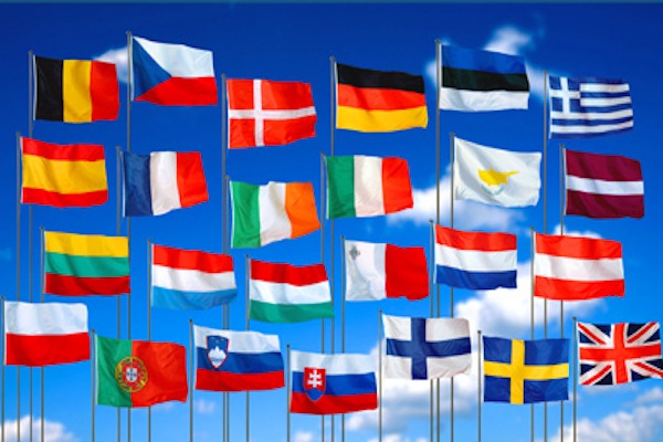 banderas UE
