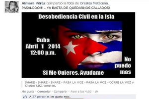 Redes sociales de cubanos fuera de Cuba_captura de pantalla de Facebook