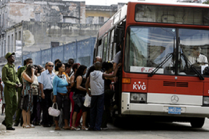 Ómnibus urbano, La Habana_foto tomada de internet