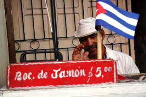 Cuentapropista en Santiago de Cuba_foto tomada de internet