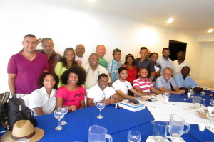 Activistas cubanos comparten experiencias con miembros de Caribe Afirmativo en Cartagena - Foto Leonardo Calvo