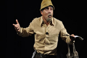Actor Luis Silva interpreta a Pánfilo_foto tomada de internet