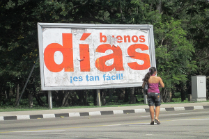 Campaña publicitaria en Cuba_foto de Leonardo Calvo