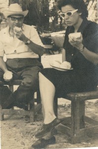Máximo Bergman y Tania Díaz Castro, 1964 - Foto cortesia de la autora