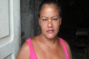 Yadira-Rodriguez quedó viuda producto del asalto ocurrido en Bayamo_foto cortesía de Calixto R. Martínez