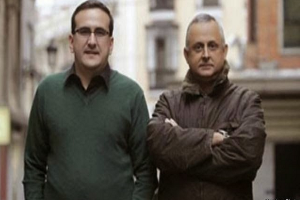 Roberto Veiga y Leiner Domínguez, ex editores de Espacio Laical_foto tomada de Internet