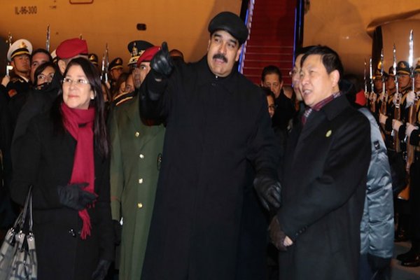 Maduro en China