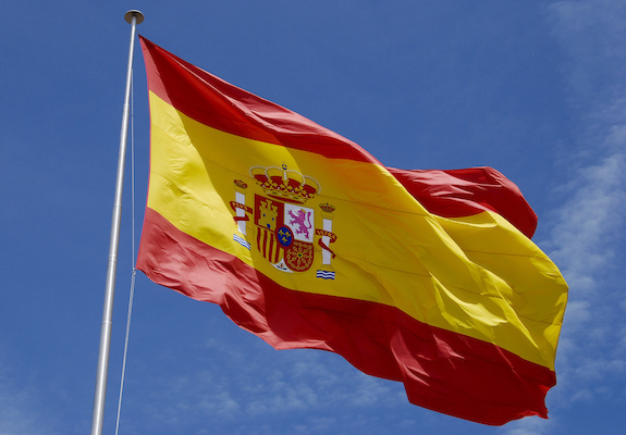 La bandera de España (foto del autor)