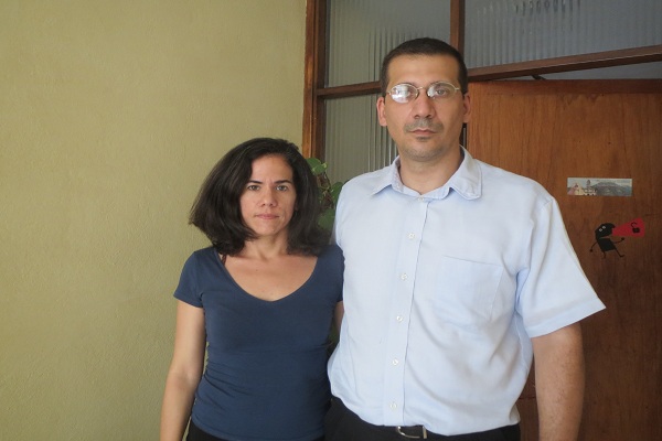 Antonio Rodiles Fernández y Ailer González Mena, miembros del Foro por los Derechos y Libertades (foto de archivo)