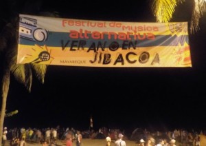 "Verano en Jibacoa" es lo que queda de lo que alguna vez fuera el Festival de Rotilla (Foto del autor)