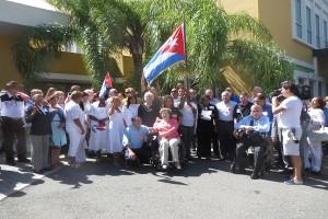 Los participantes del Primer Encuentro Nacional Cubano (foto del autor)