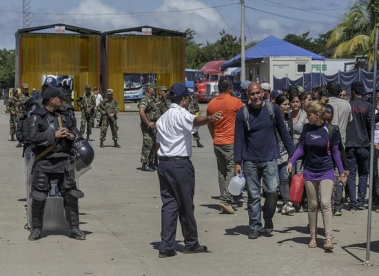 Los cubanos llevan varados en Costa Rica desde mediados de noviembre (foto tomada de internet)