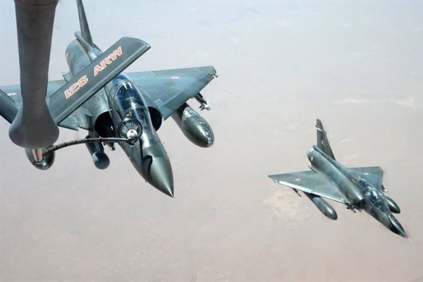 Aviones franceses de combate (foto tomada de internet)