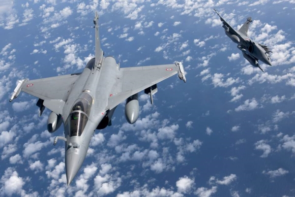 Aviones de combate franceses (foto tomada de internet)