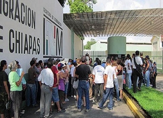 Cubanos buscan su salvoconducto en Chiapas, México (foto tomada de Internet)