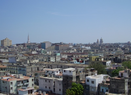 Vista aérea de Centro Habana (foto tomada de internet)
