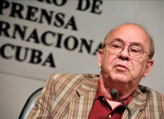 Miguel Barnet, ministro de Cultura de Cuba (foto tomada de internet)
