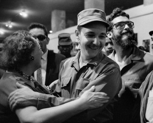 Raúl Castro aún joven (CC)