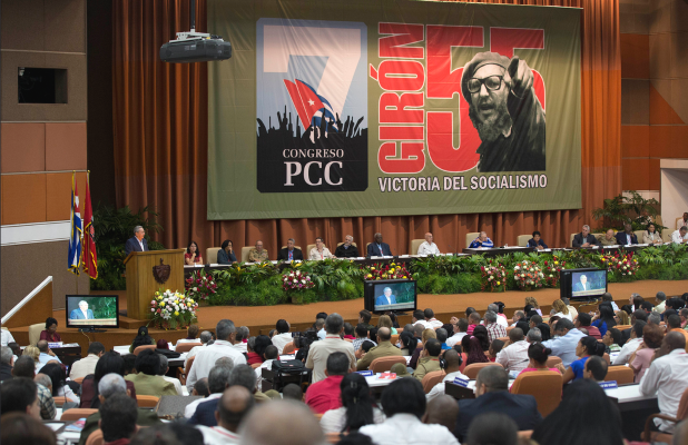 Jornada de clausura del VII congreso del PCC (foto: Cubadebate)