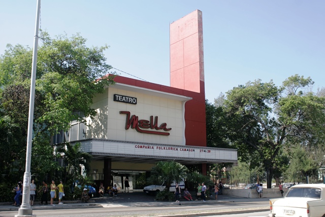 Teatro Mella, en el Vedado (Foto: Ana León)