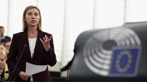 La alta representante de la Unión Europea para la Política Exterior, Federica Mogherini (foto: EFE)