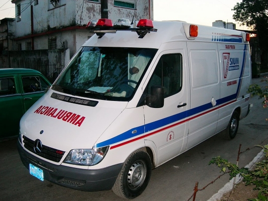 Ambulancia en Cuba (panoramio.com/Archivo)