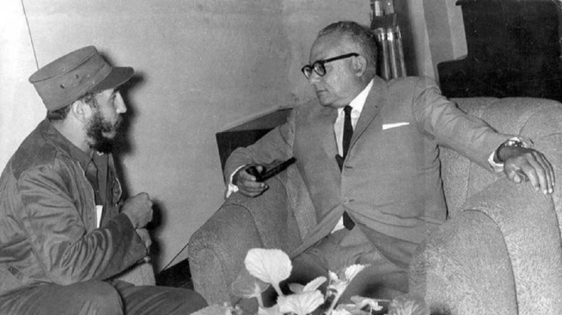 Fidel Castro y Rómulo Betancourt, 1959 (diariolasamericas.com)
