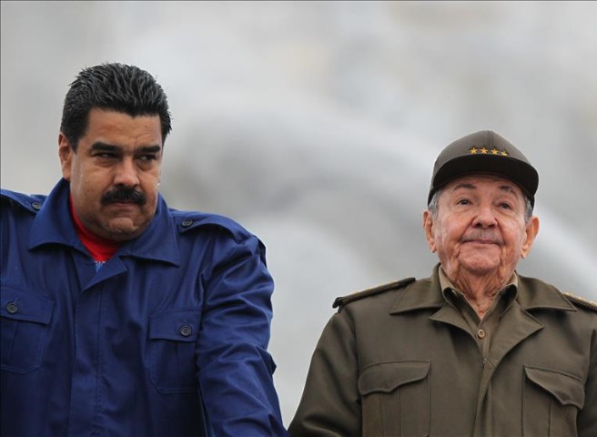 Maduro Castro Cuba Venezuela
