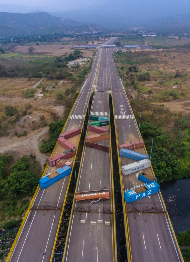bloqueo puente Venezuela