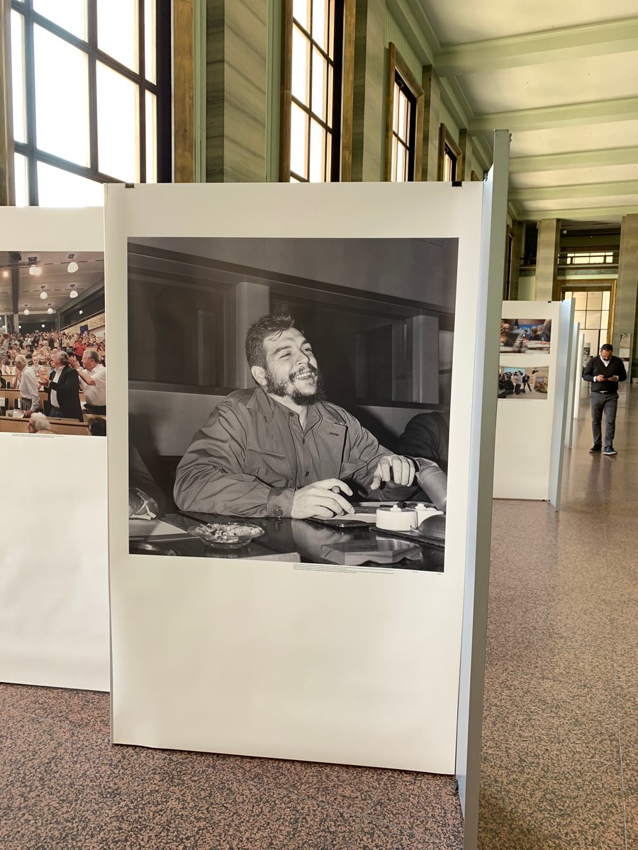 Imagen del Che Guevara en la sede del Consejo de Seguridad de Naciones Unidas 