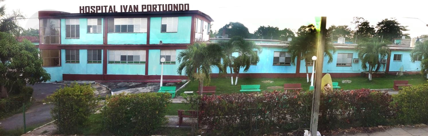 Hospital Iván Portuondo, en San Antonio de los Baños 
