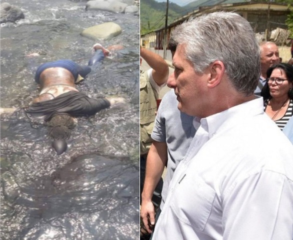 cuba diaz-canel ahogados migrantes cubanos