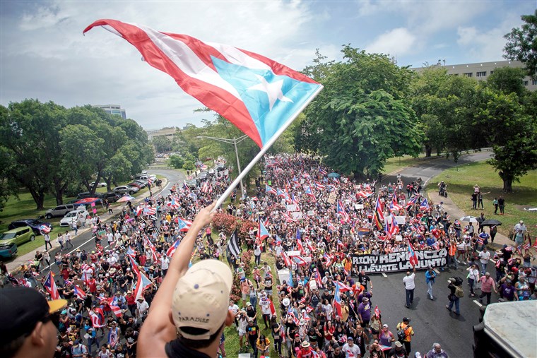 Protestas en Puerto Rico crisis