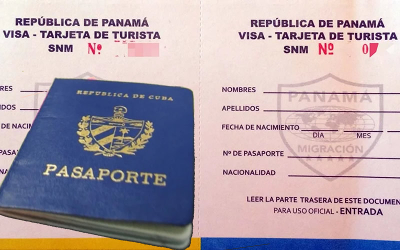 tarjetas de turismo a cubanos