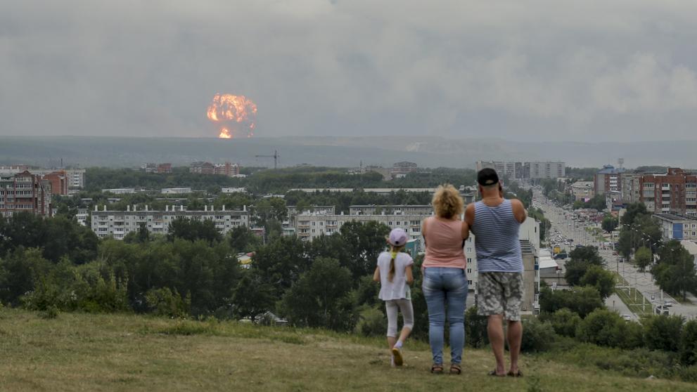 Rusia; Explosión