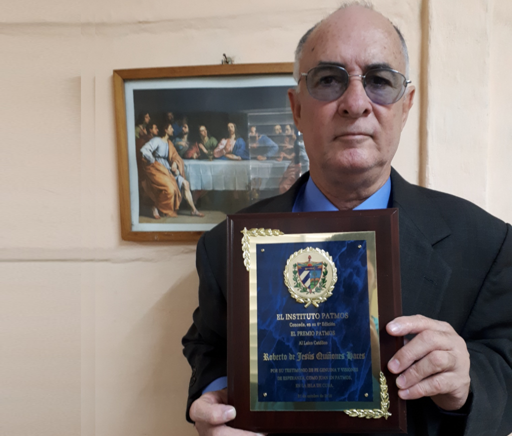 Roberto de Jesús Quiñones Haces; Cuba; Premio Patmos;
