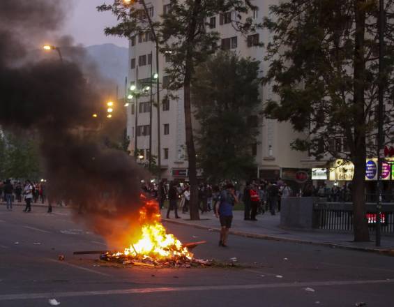 Chile protestas Metro de Santiago