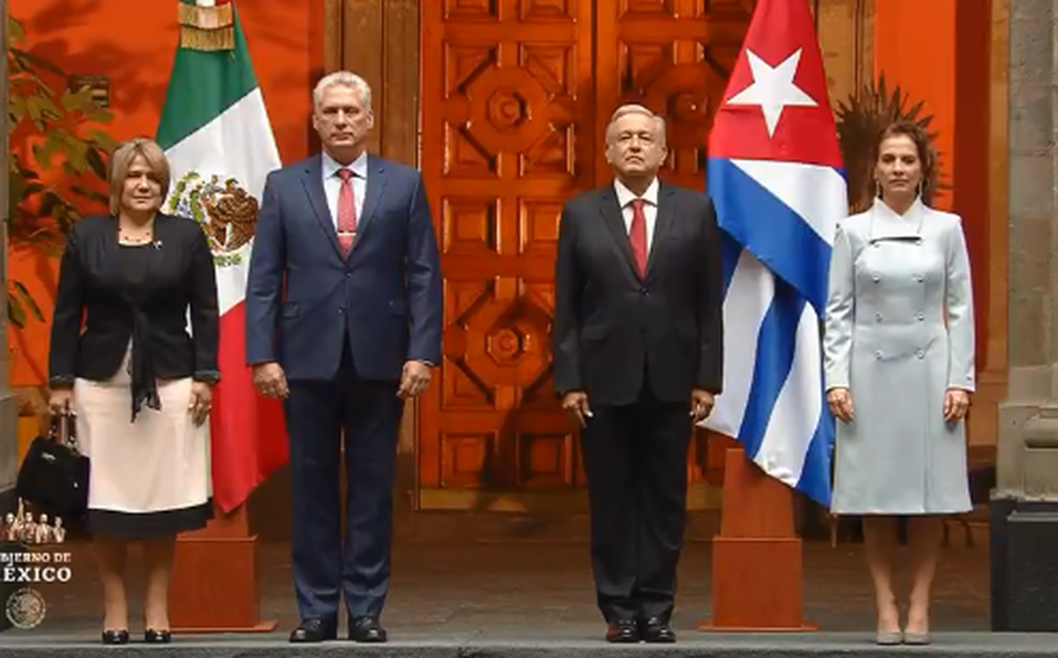 Díaz-Canel Amlo andrés Manuel López Obrador México Cuba