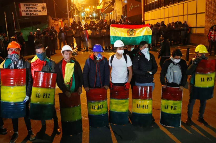 Bolivia manifestaciones violentas