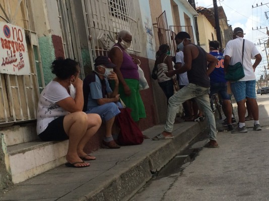 trabajo trabajadores interruptos Candonga, Villa Clara, Cuba