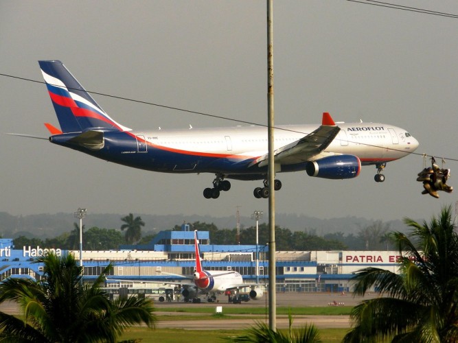 Cuba Aeroflot Rusia