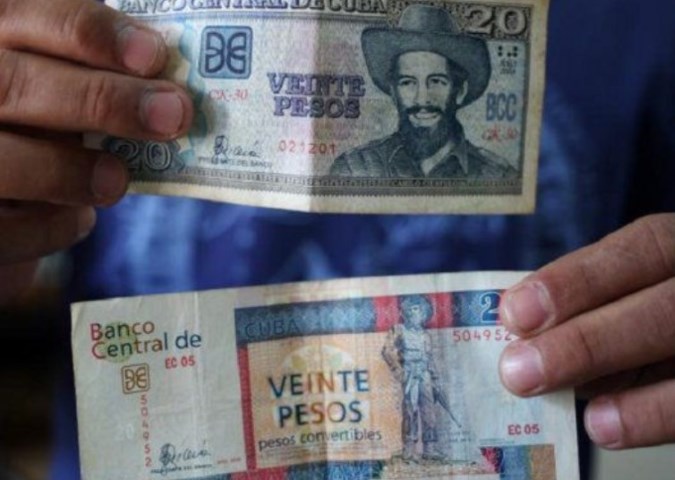 CUC, pesos cubanos
