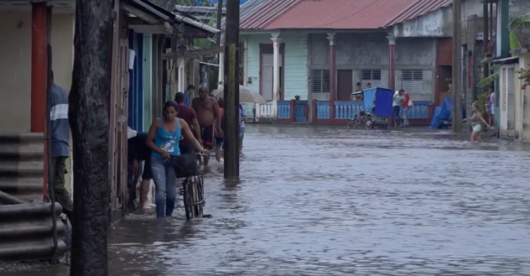 inundaciones lluvias Baracoa